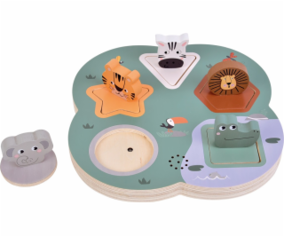 small foot 3D puzzle se zvuky zvířat Safari