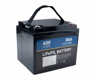 A2D2 baterie LiFePO4 12,8V 50Ah M6