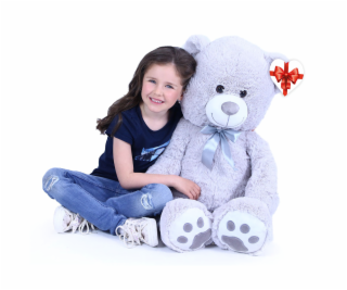 Rappa Velký plyšový medvěd Bady s visačkou 100 cm