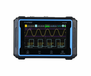 Přenosný osciloskop 3 v 1 FNIRSI 2C53P s 4,3  dotykovou o...