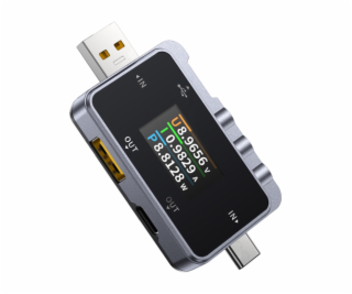 Tester USB 2w1 FNIRSI FNAC-28 USB-C USB-A