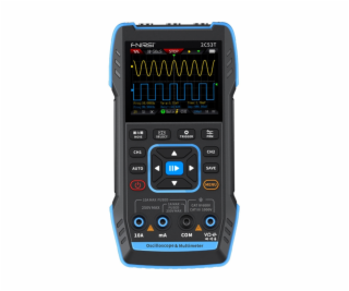 FNIRSI 2C53T přenosný osciloskop 3v1 multimetr generátor ...