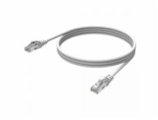 WG - Síťový propojovací kabel RJ45 (male) to RJ45 (male) / CAT-5E / 20m / white