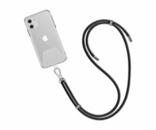 WG - Crossbody lace strap / transparent / black