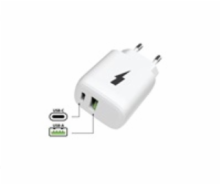 WG - Síťová nabíječka 2x USB, 1x USB-C PD PPS 3.0 30W + 1...