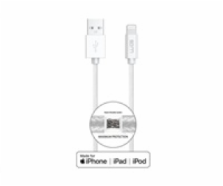 WG - Datový kabel Lightning MFI na USB-A, 1 metr, 2,4A , ...