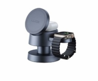 WG - Bezdrátová nabíječka 4v1 Mush8oom, lampička, šedá