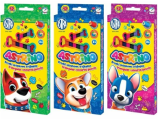 Astra Fair Astrino Pencil Pencils Triangular 12 Colors Astra Fair