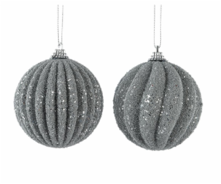 Vánoční hračka na stromeček, 8 cm, plastová