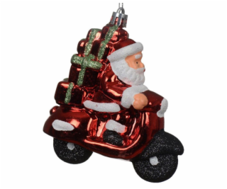 Vánoční hračka Santa Claus, 10 cm, plastová