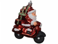 Vánoční hračka Santa Claus, 10 cm, plastová