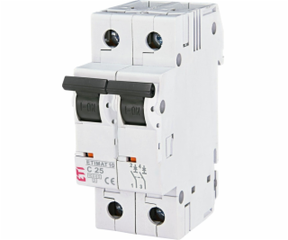 Jistič ETIMAT10, 2P, C, 10kA, 25 A