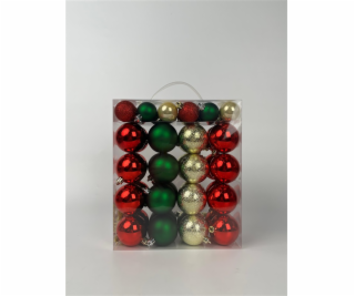 Sada vánočních hraček na stromeček Vánoční dotek, 50 dílků.