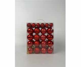 Sada vánočních hraček na stromeček Vánoční dotek, 50 dílků.