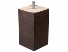 Noha nábytku Haushalt, 10 cm x 5,5 cm, tmavě hnědá