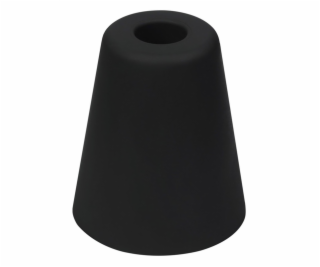 Zarážka dveří Haushalt, 8 cm, O 7 cm, guma, černá