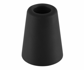 Zarážka dveří Haushalt, 6 cm, O 4,8 cm, gumová, černá