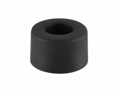 Zarážka dveří Haushalt, 2,5 cm, O 4 cm, gumová, černá