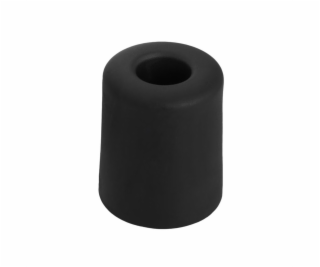 Zarážka dveří Haushalt 3,5 cm, O 3 cm, gumová, černá