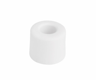 Zarážka dveří Haushalt 2,8 cm, O 3,8 cm, gumová, bílá
