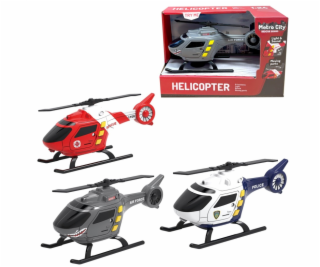 Hračka vrtulník MetroCity RescueSeries 42-WY1108ABC