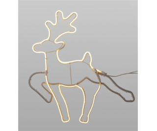 Dekorace Jelen, 59 cm, 343 LED diod