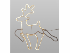 Dekorace Jelen, 59 cm, 343 LED diod