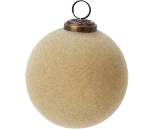 Vánoční hračka na stromeček, hnědá, 10 cm
