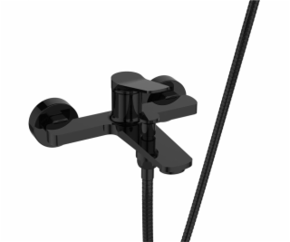 Koupelnová baterie se sprchovou sadou Invena Nestos černá