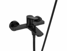 Koupelnová baterie se sprchovou sadou Invena Nestos černá