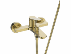 Koupelnová baterie se sprchovou sadou Invena Nestos zlatá