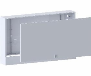 Sběrná skříň FERRO SZN3, až 10 kroužků, stropní