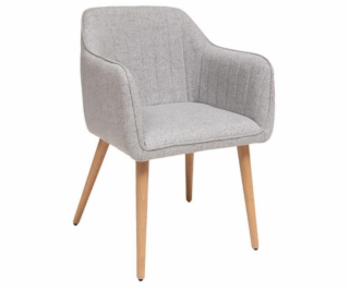 Křeslo Atmosphera, šedé, 60 cm x 57 cm x 83,5 cm