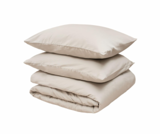 Sada povlaků na přikrývku Domoletti Solid BEIGE, 200 x 22...