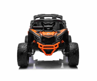 Dětské elektrické autíčko DK-CA003, černé/oranžové