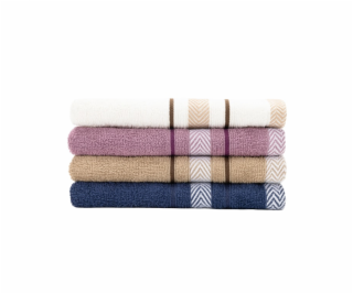 Osuška Domoletti SOFT, šedá, 70 x 140 cm