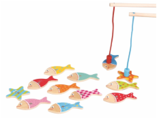 DŘEVĚNÁ HRA MAGNETICKÁ RYBAŘENÍ
