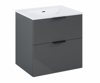 SKŘÍŇKA S UMYVADLEM EKOLINE 60 ANTRACIT