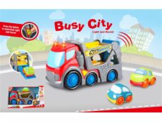 Autíčko Busy City DHTS10359J, červené