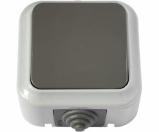 Spínač Okko Vika A16-222, antracit/šedá.