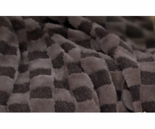 Dekorativní polštářek Domoletti Norkové šachy, 50 cm x 50 cm