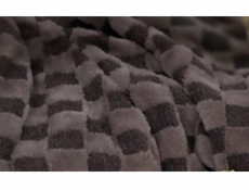 Dekorativní polštářek Domoletti Norkové šachy, 50 cm x 50 cm