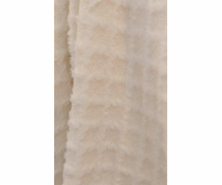 Deka Domoletti Mink Grid Blanket, měkká béžová, 150 x 200 cm
