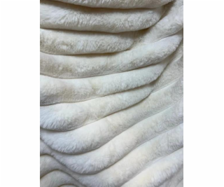 Pléd Domoletti Luxury Stripes, světle šedý 150 x 200 cm