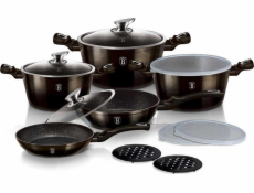 Berlinger Haus Lumarko Zestaw Garnków Berlinger Haus Bh-7032 Shiny Black