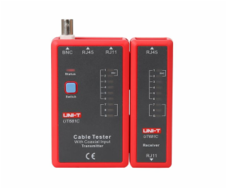 Tester kabelu UNI-T UT681C  (RJ45, RJ11, BNC)