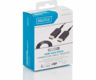 Digitus Kabel HDMI - HDMI 2m černý (DB-330120-020-S)