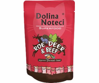 DOLINA NOTECI Superfood Srnčí s hovězím masem - Mokré krm...