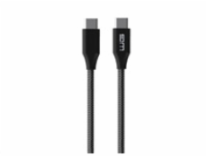 WG - Datový kabel Type-C na Type-C, 1,5 metrů, 5A, 140W, černá