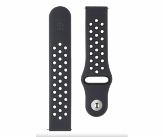 Tactical 856 Double Silikonový Řemínek 20mm Black